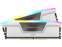 رم دو کاناله کورسیر مدل VENGEANCE RGB White حافظه 32 گیگابایت فرکانس 6000 مگاهرتز